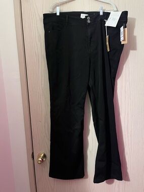Angels Jeans Black Men's Dress Pants - Straight Leg